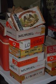 cigar boxes