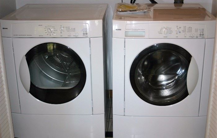 Kenmore Super Capacity 3.5 Washer; Kenmore Super Capacity Electric Dryer