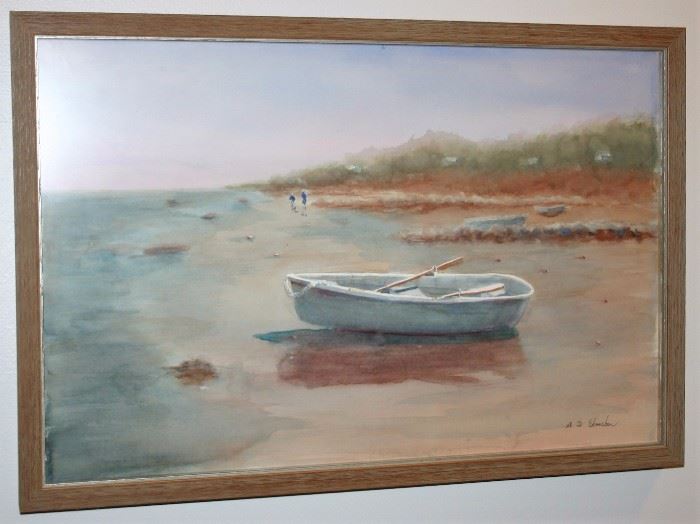 Beach Water Color by “D.S. Edmiston”