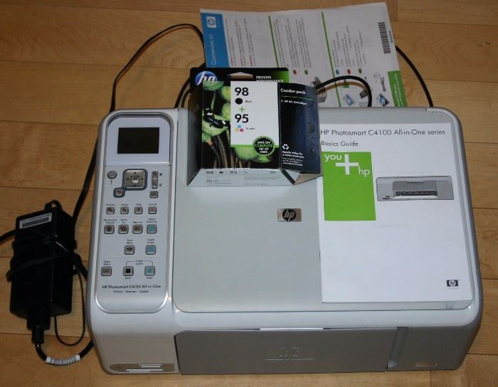 HP Photosmart C4100 All-in-One Printer-Scanner-Copier