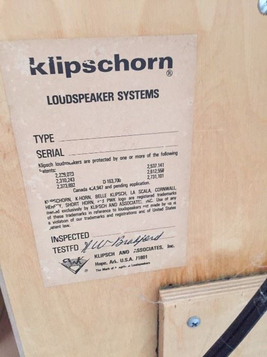 speakers Kilpschorn 55 V