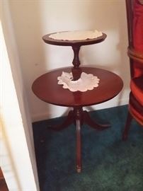 two tier table for hallway or living area