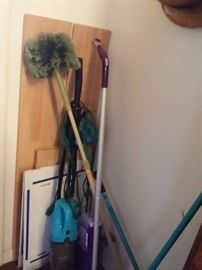 broom closet necessary items