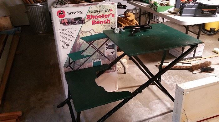 shooter's bench with orig box