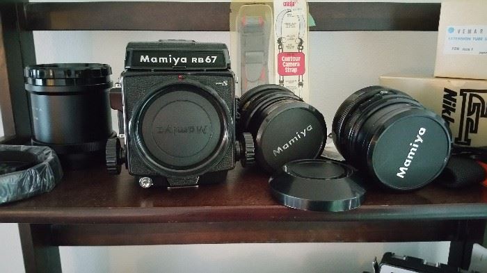 mamiya medium format cameras and lenses