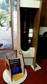 Celestron 10" telescope with stand and instructions, original paperwork.  never used.