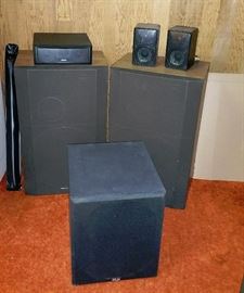 speakers and sub woofer
