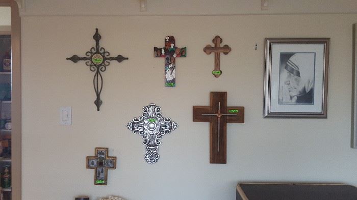 More Crosses, Wooden, Metal, Ceramic, etc.