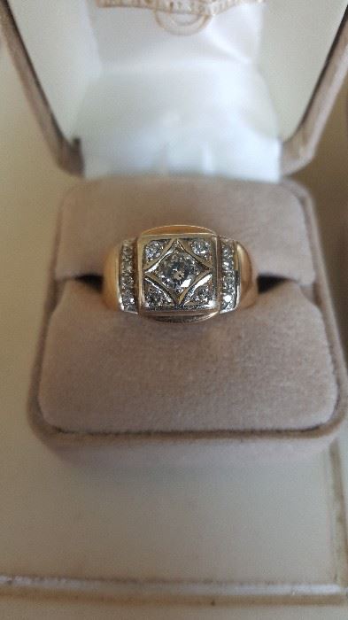 Diamond 14K Gold Ring