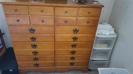 Maple dresser - $50