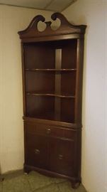 Corner display cabinet - $50