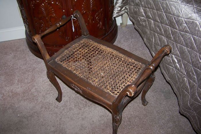Small French bench