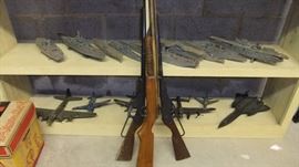 Battleships and airplanes and BB guns