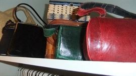 vintage purses, hats, gloves, coats and jackets