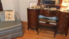 1930's desk vanity