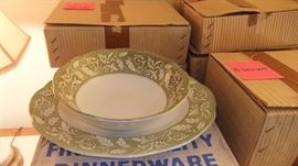Meakin china set of plates, bowls, cups and saucers etc etc