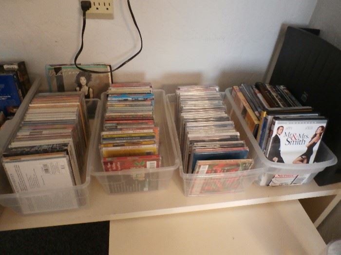 CDs, DVDs