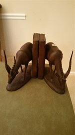 Wood bookends