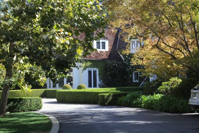 Large Atherton, CA Estate with collection of designer furniture, such as Michael Taylor, Stoich, and Belmar. Visit us at www.slawinski.com for catalog and auction details.