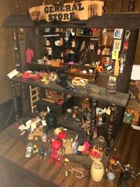 Miniature doll house General Store