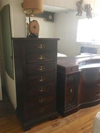 Antique mahogany furniture