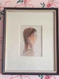 Watercolor by F. Tandes