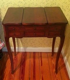 Small Antique Vanity / Jewelry Standing Chest