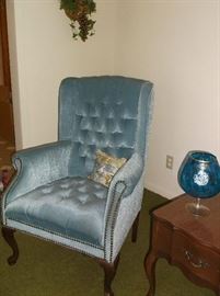 Wing back chair