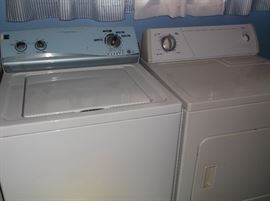 Washer and dryer