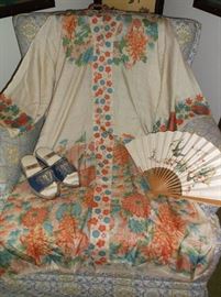 Japanese komona and shoes