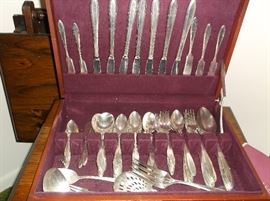 Silver plate flatware