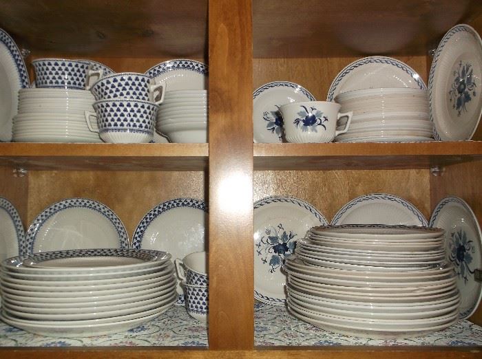 Two sets of china Made in England
