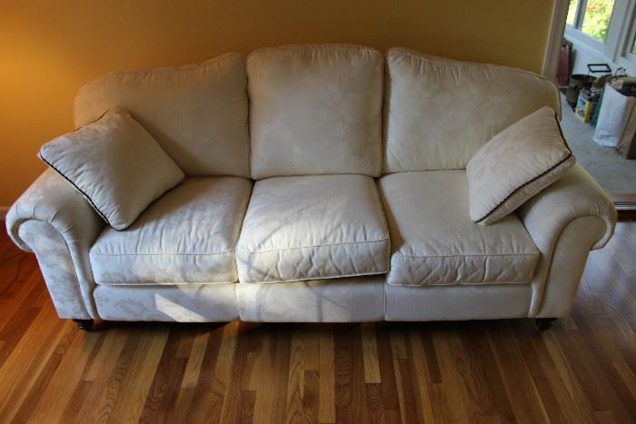 Plunkett's Drexel Heritage white couch