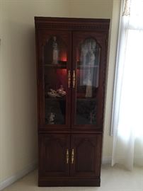  China cabinet lighted $125 each two available priced separately **BUY IT NOW PAYPAL**  LOT#