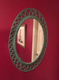 Sold---oval mirror. $5.00