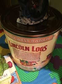 Lincoln logs $10.00 LOT#