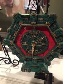 Sold---Green clock $10