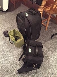 Assortment of luggage