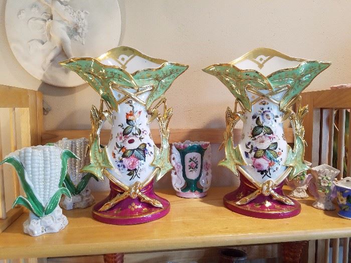 Old Paris Vases