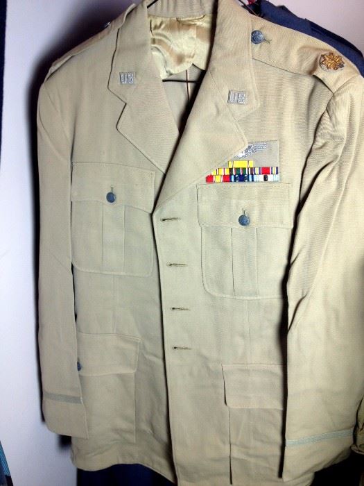 Army Air Corp Uniform WWII Named Soldier