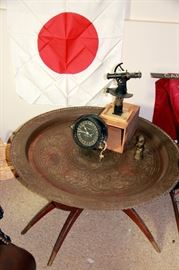 Brass Top Table