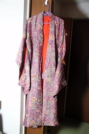 Large Selection of Kimonos from WWII Era