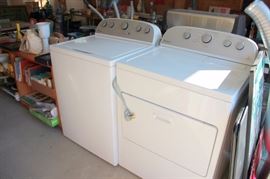 Whirlpool Washer & Dryer. HE Top Load washer . Manufactured 2014 - LIKE NEW CONDITION!
