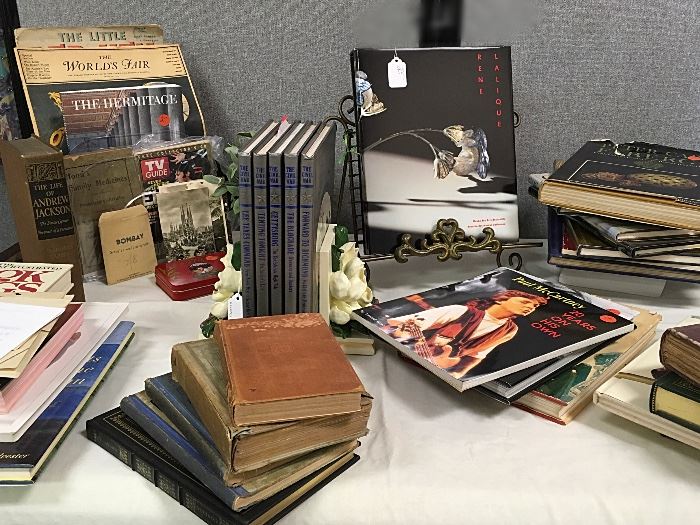 We have a good selection of rare books, older, miniature and coffee table books as well as classic National Lampoons and other vintage magazines.