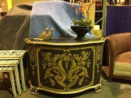 David Michael painted buffet/sideboard/entry console40"h x 67"w x 25"d at its deepest point