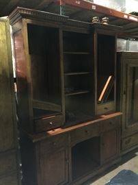 Sterling fruitwood buffet 20"d x 60"w x 81" h - shelves not installed in this photo