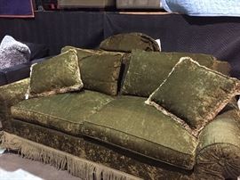 From Masins, never used, retails for 11,000 this is a custom down sofa ready for recovering or use as is!