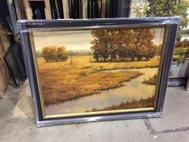 An original of a woodland meadow