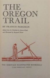 Heritage Press Illustrated Book, The Oregon Trail by Francis Parkman