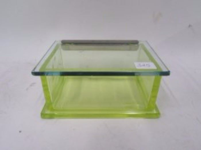 Vaseline Glass Box